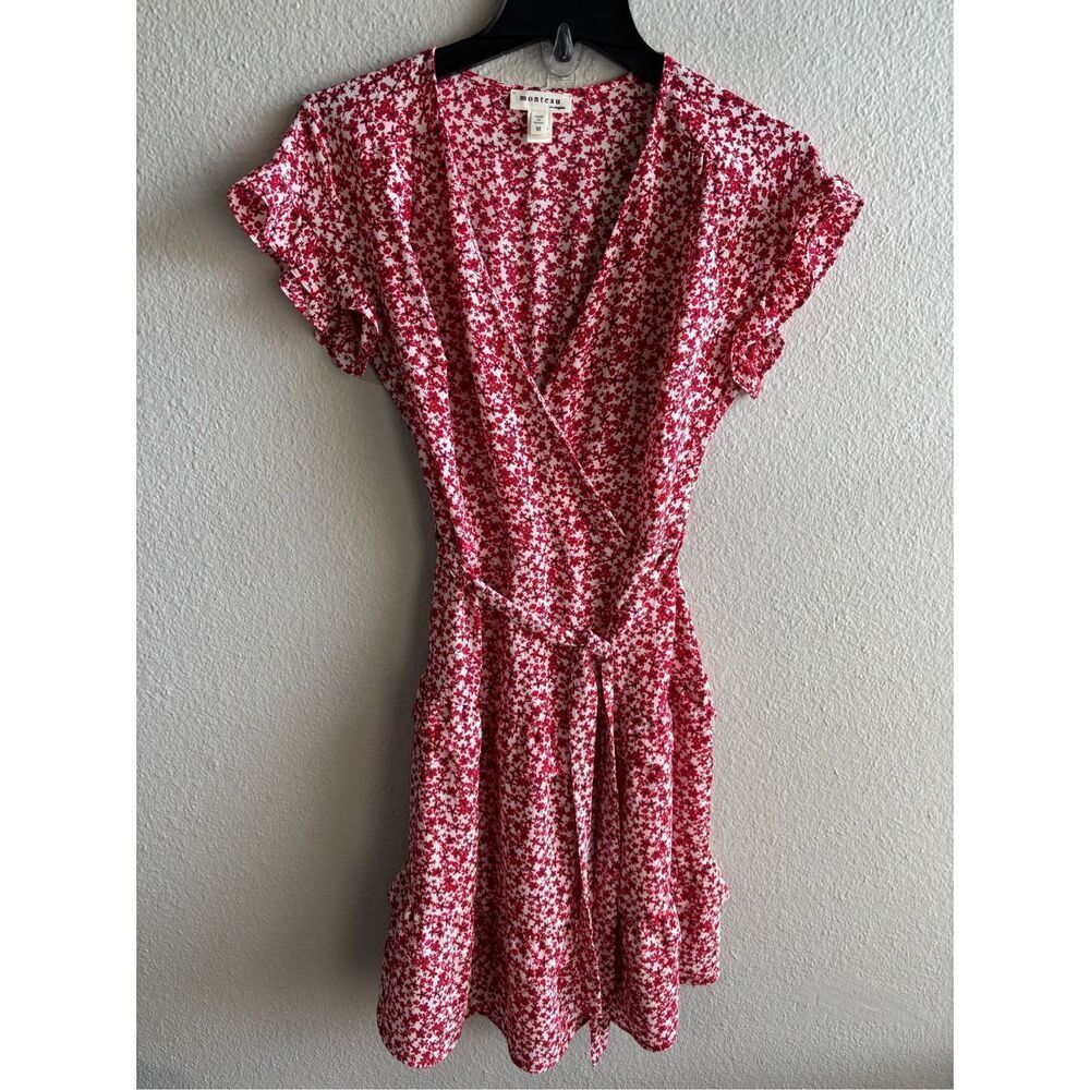 ❤️Monteau Floral Wrap Dress NWOT